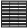  fekete WPC kerítéspanel 180 x 180 cm