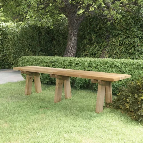  impregnált tömör fenyőfa kerti pad 160 cm