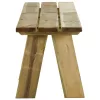  impregnált tömör fenyőfa kerti pad 220 cm