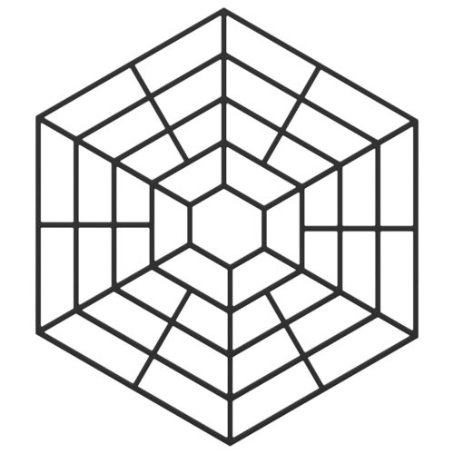  40 db fekete polipropilén tóvédő