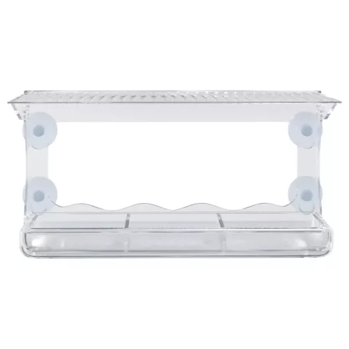  2 db akril ablaketető 30 x 12 x 15 cm