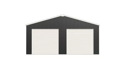 LOGOGLORIOSO XXL DOUBLE GARAGE 7,66×9,98M WITH REMOTE ELECTRIC DOORS