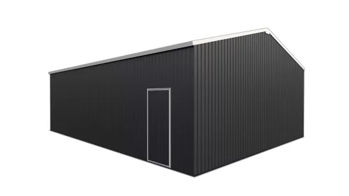 LOGOGLORIOSO XXL DOUBLE GARAGE 7,66×9,98M WITH REMOTE ELECTRIC DOORS