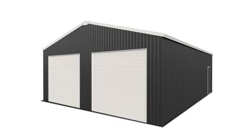 LOGOGLORIOSO XXL DOUBLE GARAGE 7,66×9,98M WITH REMOTE ELECTRIC DOORS