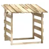  impregnált fenyőfa pergola tetővel 100 x 90 x 100 cm