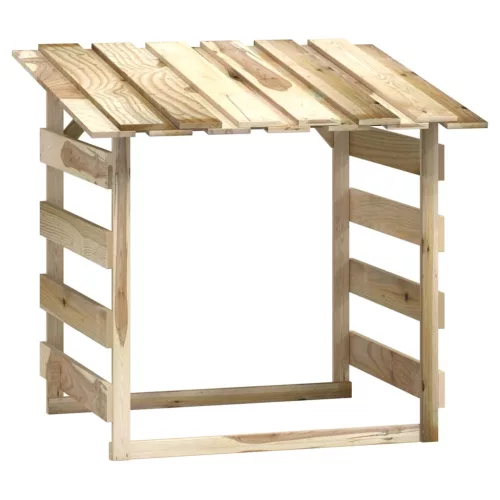  impregnált fenyőfa pergola tetővel 100 x 90 x 100 cm