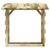  impregnált fenyőfa pergola tetővel 100 x 90 x 100 cm