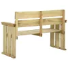  impregnált fenyőfa kerti pad 121 cm