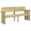  impregnált fenyőfa kerti pad 172 cm