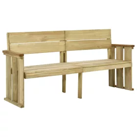  impregnált fenyőfa kerti pad 172 cm