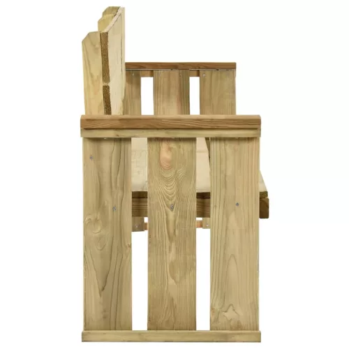  impregnált fenyőfa kerti pad 172 cm