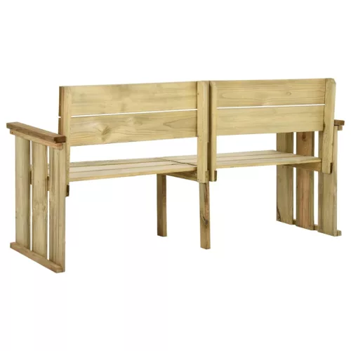  impregnált fenyőfa kerti pad 172 cm