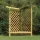  impregnált fenyőfa sarokpergola paddal 166 x 81 x 174 cm  