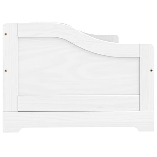  IRUN fehér tömör fenyőfa kanapéágy 3 fiókkal 90 x 200 cm