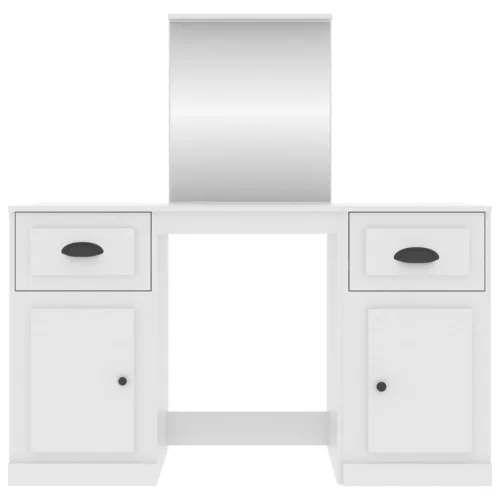  fehér fésülködőasztal tükörrel 130 x 50 x 132,5 cm