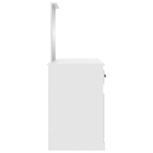  fehér fésülködőasztal tükörrel 130 x 50 x 132,5 cm