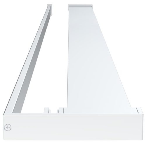  króm ESG üveg és alumínium zuhanyfal polccal 115x195 cm