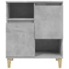  3 db betonszürke szerelt fa tálalószekrény 60 x 35 x 70 cm