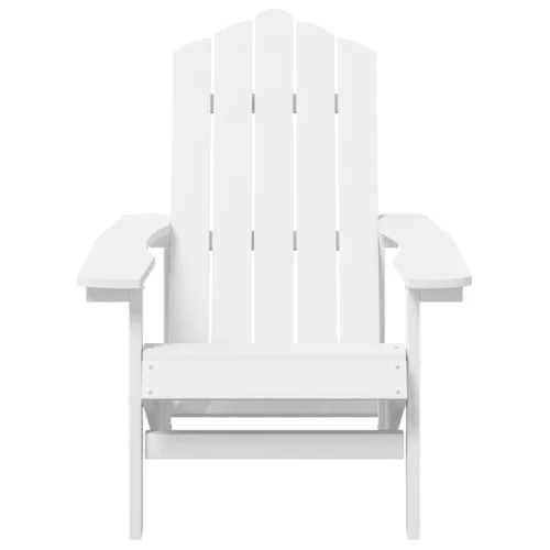  fehér HDPE kerti adirondack szék