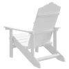  fehér HDPE kerti adirondack szék
