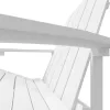  fehér HDPE kerti adirondack szék