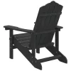  antracitszürke HDPE kerti adirondack szék