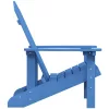  vízkék HDPE kerti adirondack szék