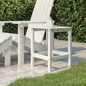  fehér HDPE kerti adirondack asztal 38 x 38 x 46 cm