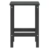  antracitszürke HDPE kerti Adirondack asztal 38 x 38 x 46 cm