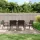  6 db barna polyrattan kerti szék párnával 56,5x57x83 cm