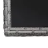  szürke polyrattan kerti asztal 80 x 80 x 74 cm