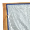  tömör tíkfa kerti láda 200 x 50 x 55 cm