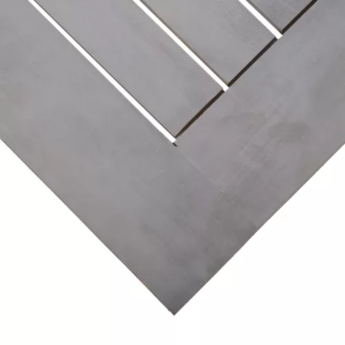  szürke tömör akácfa kerti asztal 200 x 100 x 75 cm