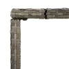  9 részes szürke polyrattan kerti bárszett
