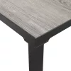  3 részes fekete szürke polyrattan kerti ülőgarnitúra