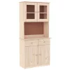  ALTA tömör fenyőfa magasszekrény 77 x 35 x 165 cm