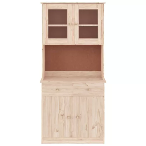  ALTA tömör fenyőfa magasszekrény 77 x 35 x 165 cm