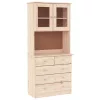  ALTA tömör fenyőfa magasszekrény 77 x 35 x 165 cm