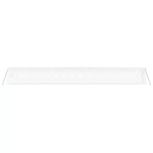  fehér acélvázas melegház 32 m² 16 x 2 x 2 m