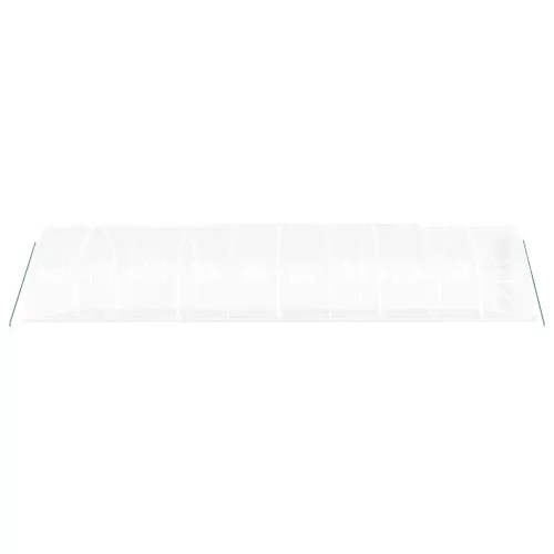  fehér acélvázas melegház 30 m² 10x3x2 m