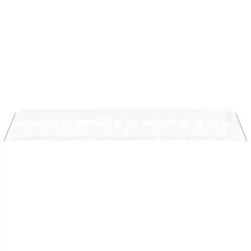  fehér acélvázas melegház 56 m² 14 x 4 x 2 m