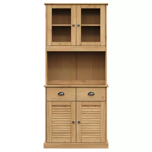  VIGO tömör fenyőfa magasszekrény 78x40x175 cm