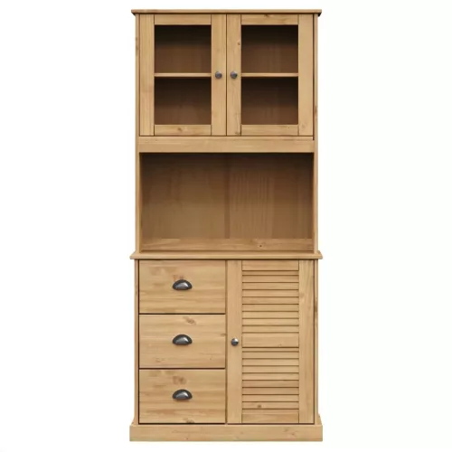  VIGO tömör fenyőfa magasszekrény 78x40x175 cm