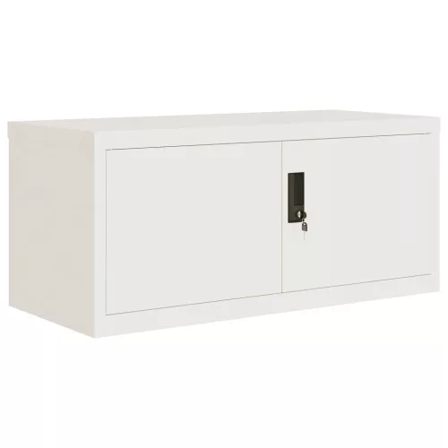  fehér acél irattartó szekrény 90x40x240 cm