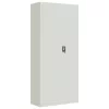  világosszürke acél irattartó szekrény 90x40x240 cm
