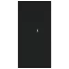  fekete acél irattartó szekrény 90 x 40 x 220 cm