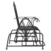  fekete acél hintapad 61 cm