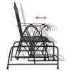  fekete acél hintapad 61 cm