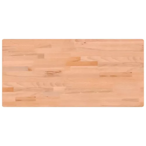  tömör bükkfa és fém munkaasztallap 115 x 55 x 81,5 cm