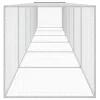  antracitszürke horganyzott acél tyúkketrec tetővel 603x98x90 cm